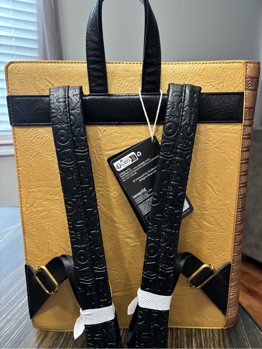 Loungefly The Mummy Book of the Living Backpack. NWT - Picture 2 of 6